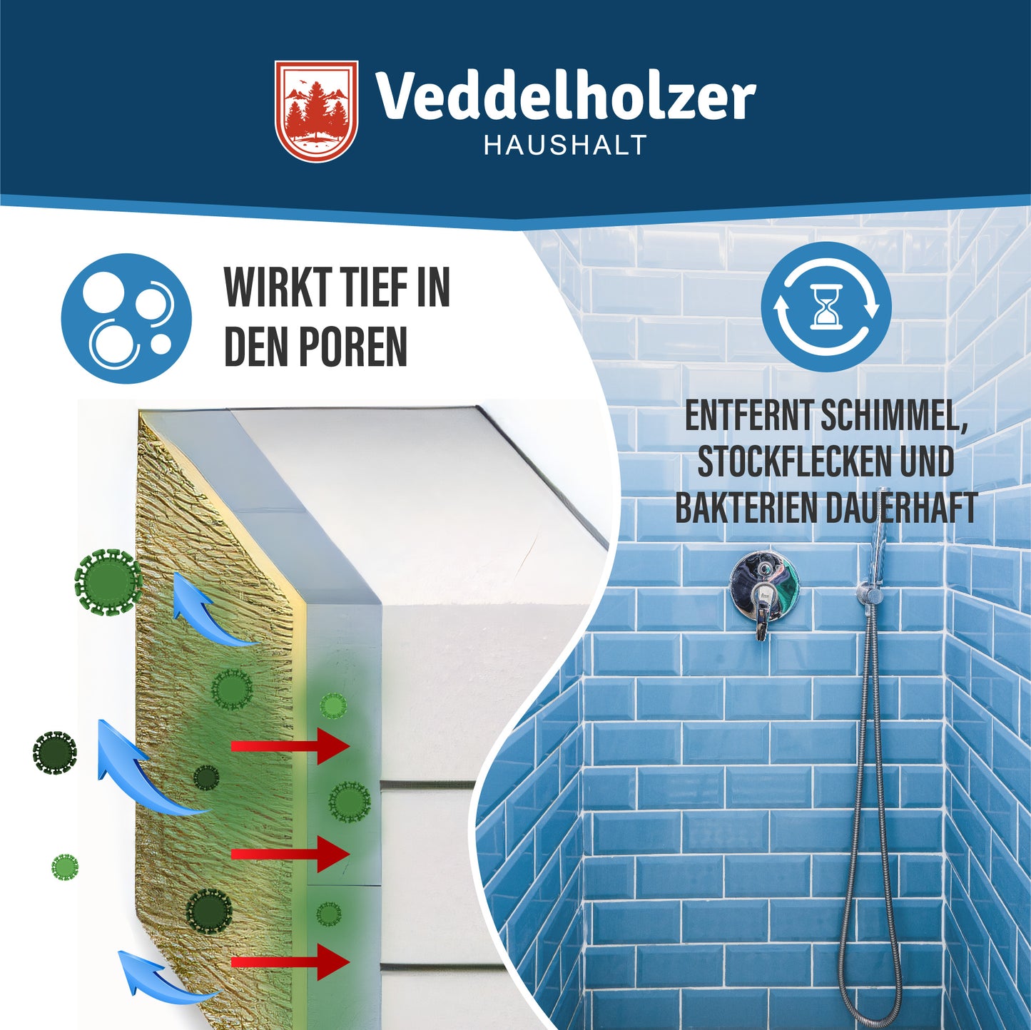 500 ml Premium Schimmelentferner mit Aktivchlor