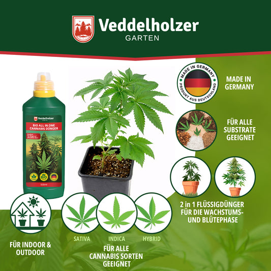 Veddelholzer Premium 500 ml All in One Bio Cannabis Dünger