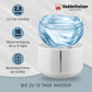 2.5 liter stylish automatic cat fountain with built-in LED display