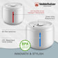 2.5 liter stylish automatic cat fountain with built-in LED display