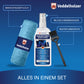 250 ml Bildschirmreiniger Set Displayreiniger mit Mikrofasertuch & Tastaturpinsel